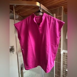 Figs Raspberry Sorbet Rafaela™ - Oversized Scrub Top